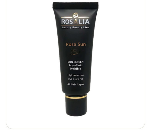 ضد آفتاب بی رنگ رزالیا مدل آکوا فلوئید مناسب پوست خشک و حساس SPF 50+ (اصل) |