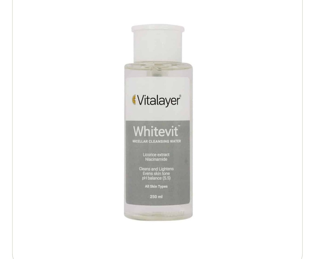 محلول پاک کننده ویتالایر Vitalayer وایت ویت – پوست لک دار (اصل)