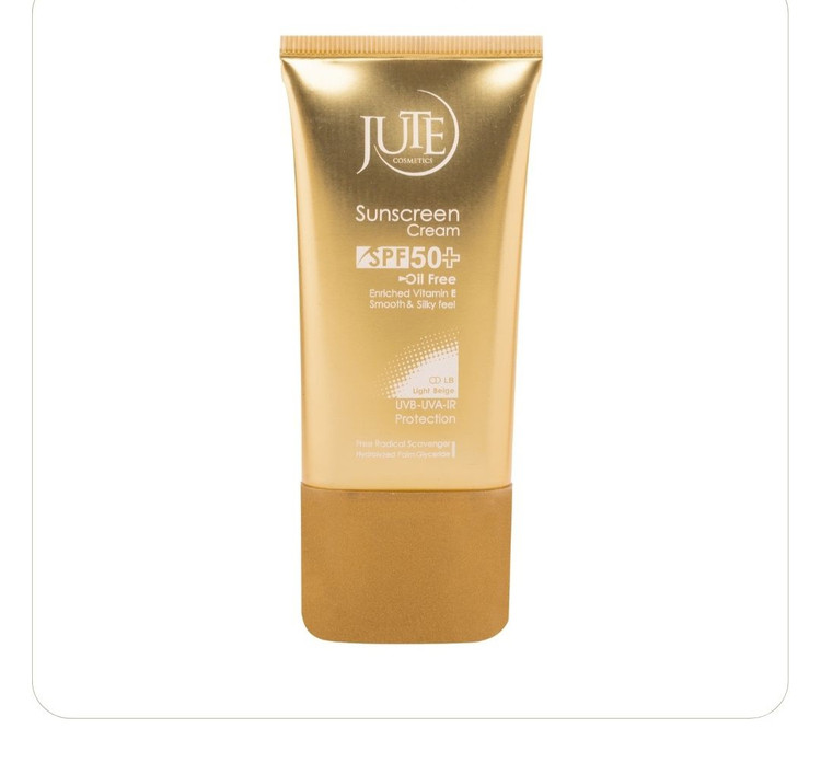 ژوت – کرم ضد آفتاب رنگی پوست چرب SPF50 (بژ روشن)