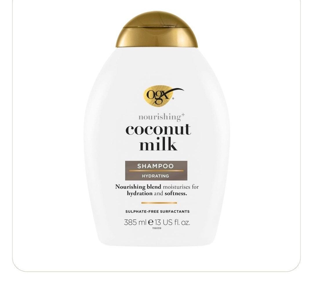 شامپو او جی ایکس OGX شیر نارگیل مدل Coconut Milk (اصل)