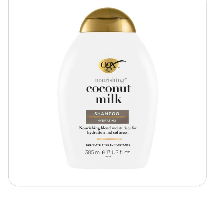 شامپو او جی ایکس OGX شیر نارگیل مدل Coconut Milk (اصل)