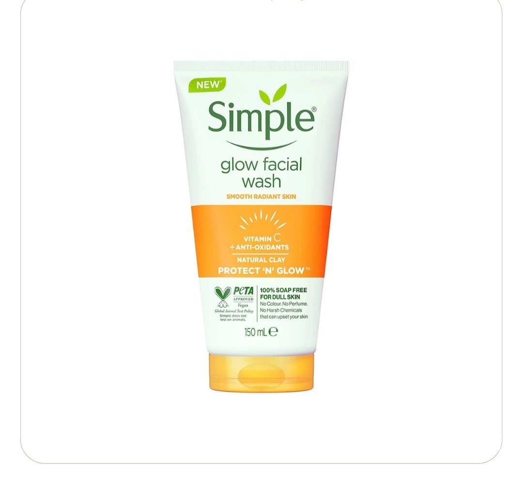 ژل شستشو سیمپل Simple ویتامین C